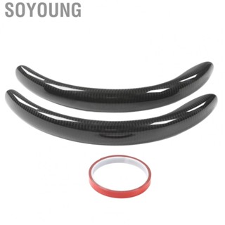 Soyoung Steering Wheel Panel  Scratch Steering Wheel Cover Trim for Car Accessories