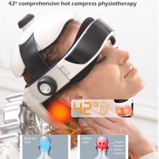 เครื่องนวดหัวไฟฟ้า ใช้งานง่าย เครื่องนวดศีรษะ Multifunctional Creative Octopus Head Massager Intelligent Intelligent decompression Headache relaxing