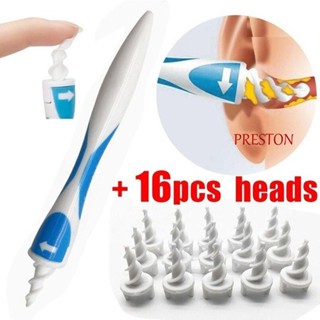 PRESTON Spiral Head Earpicks Women Ear Care Ear Wax Remover Tool Ear wax Cleaner