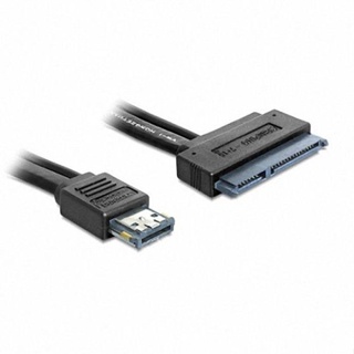 Xiwai สายเคเบิลฮาร์ดดิสก์ไดรฟ์ 12V และ 5V eSATAp Power ESATA USB 2.0 combo เป็น 22Pin SATA 50 ซม. สําหรับ 2.5 นิ้ว 3.5 นิ้ว