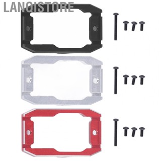 Lanqistore Aluminum Alloy Steering Servo Mount  Light Weight Easy Disassembly Metal RC Servo Bracket  for  Car Modification