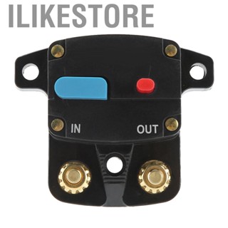 Ilikestore 12V Automatic Resettable Circuit Breaker Recovery Fuse Reset Button for Car Audio 150A