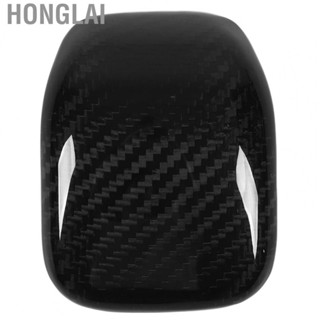 Honglai Central Control Gear Panel Frame Cover  Carbon Fiber Glossy Surface Armrest Gear Lever Cover  for A ClA