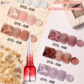 AS สีทาเล็บเจล ยาทาเล็บสีนู้ดใส 18 สีจาระบีหยก เจลเยลลี่เจาะน้ําแข็ง สีเจล สีไซรัป สีสุขภาพดี สีเจลโปร่ง ยาทาเล็บสีนู้ดโปร่งแสง 



 【goob】