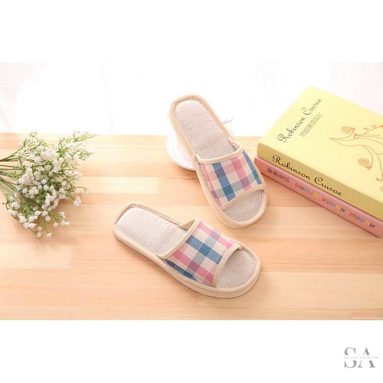 รองเท้าแตะผ้าลินินในร่ม Suihyung - YT3622