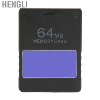 Hengli Memory Card  Stable ABS Retro Gaming 64MB FMCB Free McBoot Memory Card Lightweight  for Game Consoles