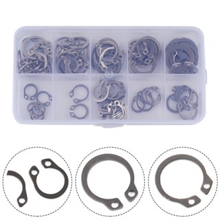 ⚡READYSTOCK⚡100 Pcs 8mm - 16mm Internal Retaining Ring Circlip Snap Ring 304 Stainless-Steel