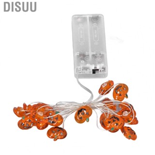 Disuu Pumpkin Lights String 2m Long 20pcs  Copper Wire DIY  Powered Dec YU