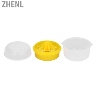 Zhenl Hand Juicer Lemon Squeezer 2 In 1 Juicer Press Yolk Separator PP Hand