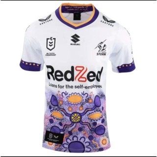 2023 เสื้อกีฬารักบี้ ลาย Storms Indigenous Rugby Jersey ไซซ์ S-5XL