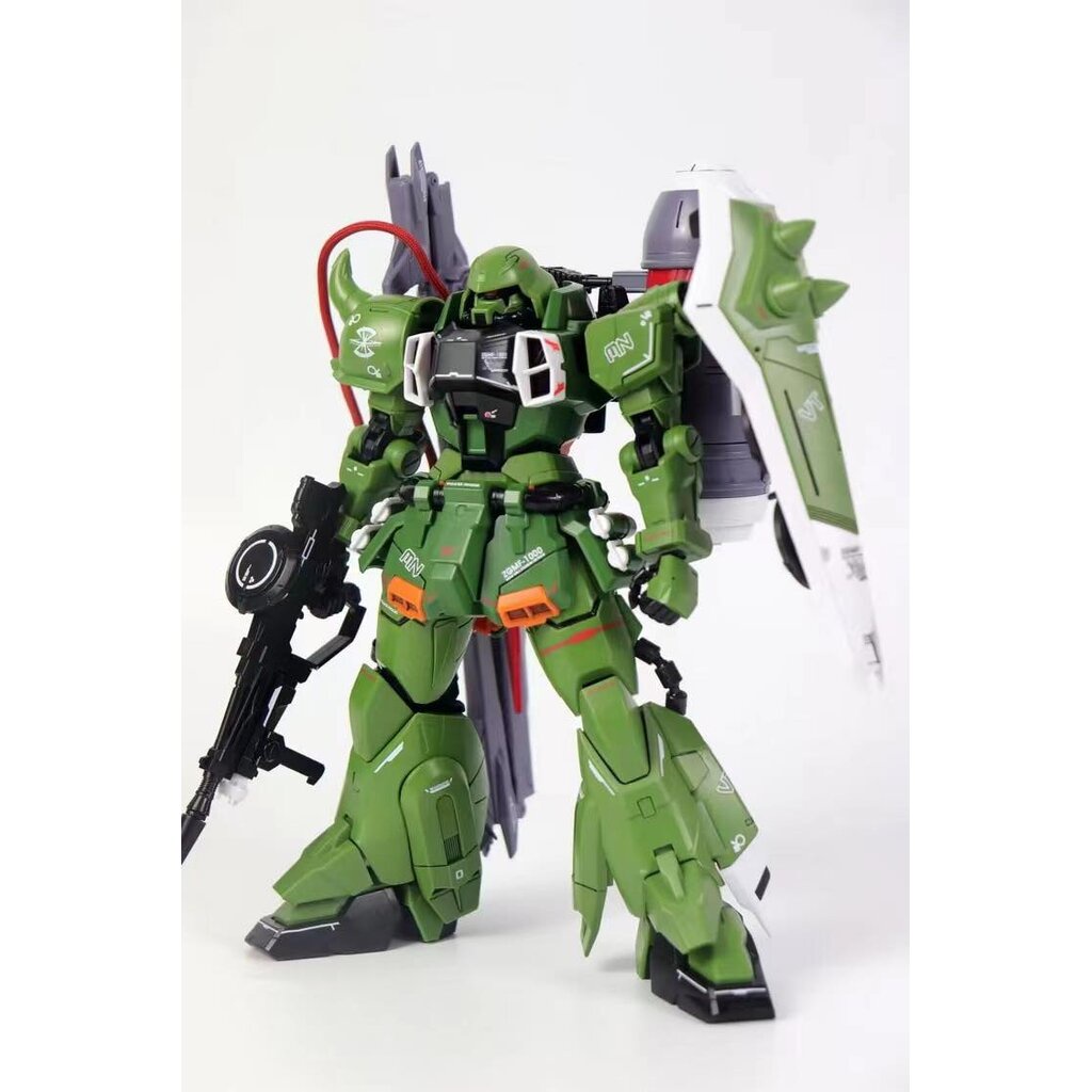 สต็อคในไทยพร้อมส่ง [AA-Model] MG 1/100 2001GA GunnerZaku Warrior (Green) Plastic Model Kit
