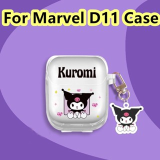 【คุณภาพสูง】เคสหูฟัง แบบนิ่ม ลายการ์ตูนอนิเมะ Marvel D11 สําหรับ Marvel D11