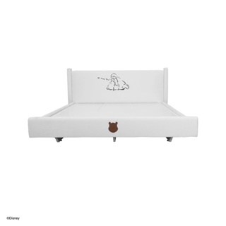 Koncept furniture เตียง 5 ฟุต Disney รุ่น POOH-GP สีครีม (167 x  209  x 100 ซม.)