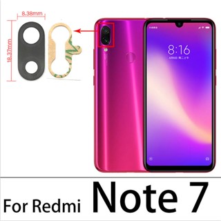 ใหม่ เลนส์กระจกกล้อง พร้อมกาว สําหรับ Redmi Note 9 Pro Redmi Note 11 7 8 8T 9S 9 10 Pro Max