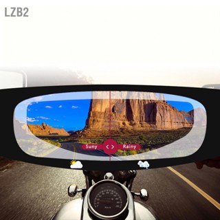 LZB2 23.5x7cm หมวกกันน็อคมอเตอร์ไซค์ฟิล์มส่งผ่านได้ดีทนทาน Universal Helmets Lens Sticker