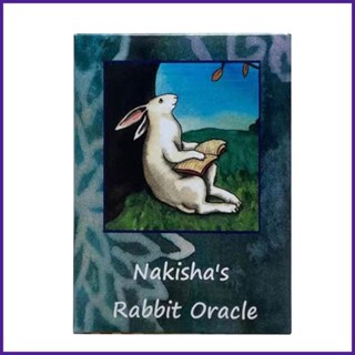 ไพ่ทาโรต์ Nakishas Rabbit Oracle คุณภาพสูง สําหรับงานปาร์ตี้