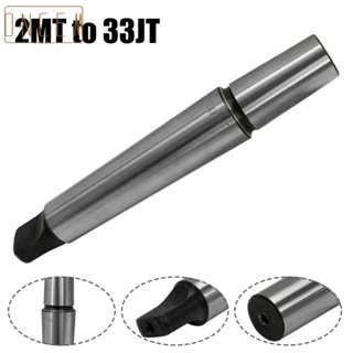 【ONCEMOREAGAIN】2MT To 33JT Drill Chuck Arbor Durable MT2 JT33 Morse Taper Shank Quality