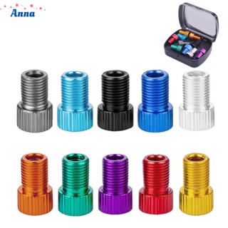 【Anna】Kits Bike Valve Adapters 10pcs/Set Accessories Converter Copper Durable