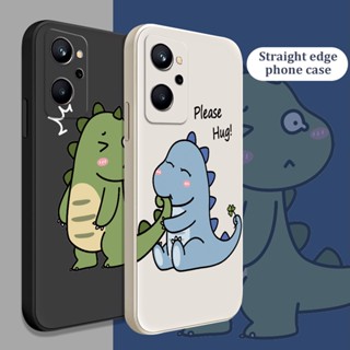 เคสโทรศัพท์มือถือแบบนิ่ม กันกระแทก ลายการ์ตูนไดโนเสาร์ TPA สําหรับ Realme C25Y C21Y C25 C25S C11 C12 C15 C20 C20A 10 PRO Plus 9i 8i 7i 8 7 6 5 PRO C17 5i 5S 6i C2 XT GT Narzo 50i 50A V13 เคส