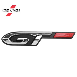 สติกเกอร์ ลาย Gt 3D สําหรับติดตกแต่งประตูรถยนต์ Peugeot