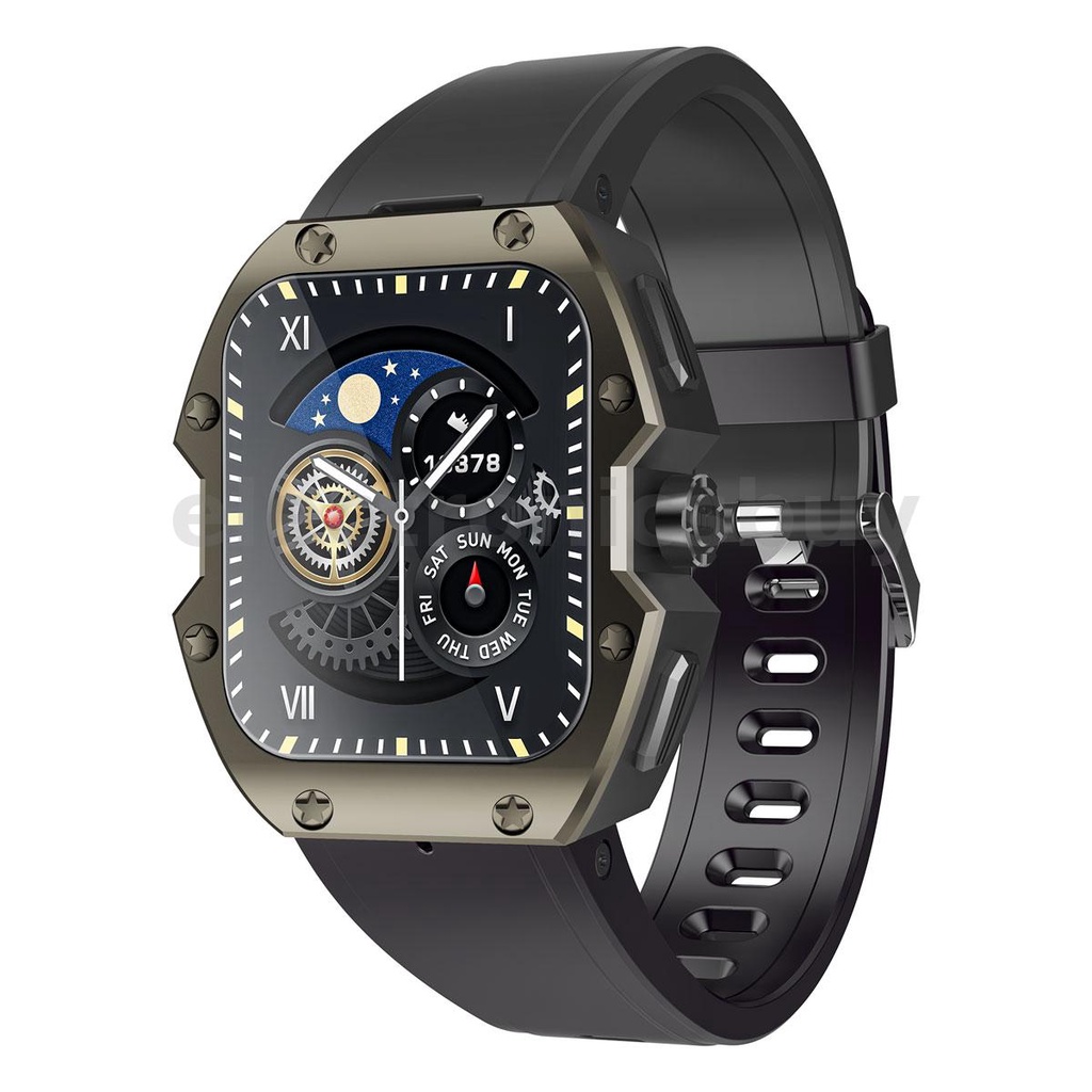 Rogbid Mille IPS 5ATM IP69K นาฬิกาข้อมือ Smart Watch เชื่อมต่อบลูทูธ 3.0 กันน้ํา วัดอัตราการเต้นหัวใจ ความดันโลหิต SpO2 ติดตามการออกกําลังกาย