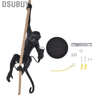 Dsubuy Monkey Pendant Lamp  Vivid Image Light Stable for Bedroom Living Room