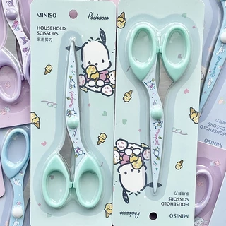 Miniso x Sanrio กรรไกร กรรไกรตัดกระดาษ กรรไกรลายลิขสิทธิ์ นำเข้าจากต่างประเทศ กรรไกรสีพาสเทล
