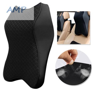 ⚡READYSTOCK⚡Car Seat Headrest Pad Head Neck Rest Support Cushion/Memory Foam Pillow Black