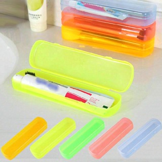 New Portable Travel Toothbrush Toothpaste Storage Box Plastic Container Case