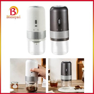 [Blesiya1] เครื่องบดเมล็ดกาแฟไฟฟ้า ทําความสะอาดง่าย ชาร์จเร็ว ปรับได้