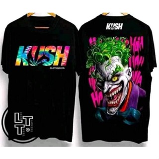 KUSH men’s Tshirt A4 PRINT SIZE MENS KUSH T-SHIRT/ COLORED FRONT&amp;BACK DESIGN