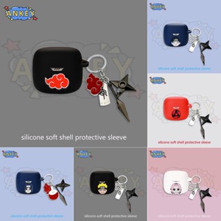 For JBL Tune Flex Beam Buds 225 220 Tour Pro+ Earphone Silicone Case Cute Boy Earbuds Soft Protective Headphone Cover Headset Skin with Pendant