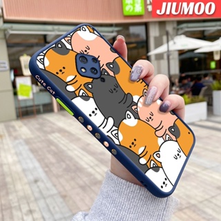 เคสโทรศัพท์มือถือ ซิลิโคนแข็ง บาง กันกระแทก ลายการ์ตูนแมวน่ารัก สําหรับ VIVO S5 S6