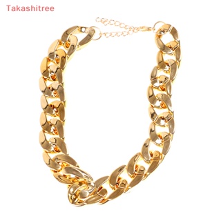 (Takashitree) สร้อยคอโซ่ สีทอง ปรับได้ อุปกรณ์เสริม สําหรับสัตว์เลี้ยง สุนัข แมว 1 ชิ้น