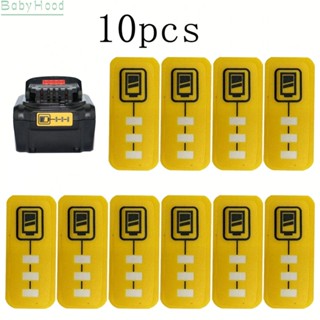 【Big Discounts】10*DCB200 Battery LED Key Sticker Makita 18V 14.4V Lithium Battery DCB140 DCB182#BBHOOD