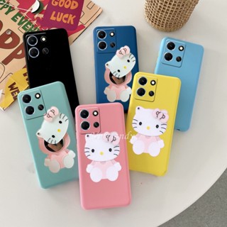 พร้อมส่ง เคสโทรศัพท์มือถือ ซิลิโคนนิ่ม TPU กันรอยเลนส์กล้อง ลายการ์ตูนน่ารัก สีแคนดี้ สําหรับ Infinix Note 30 Pro VIP 30i 4G 5G