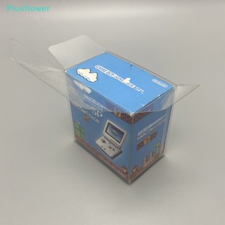 &lt;Plusflower&gt; กล่องพลาสติกใส PET สําหรับ GBA SP Japan Edition