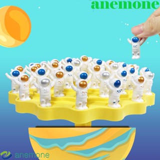 Anemone เกมกระดานพลาสติก ลายนักบินอวกาศ Montessori ของเล่นคณิตศาสตร์ ซ้อนกันได้ สําหรับแม่ และลูก