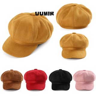 UUMIR  ผู้หญิงหมวกเบเร่ต์ข่าวหมวกปรับได้