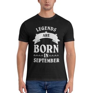 เสื้อยืด พิมพ์ลาย Legends Are Born In September 1 คุณภาพดี