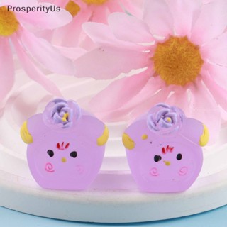 [ProsperityUs] ม้วนเรซิ่นเรืองแสงในที่มืด ขนาดเล็ก สําหรับตกแต่งบ้านตุ๊กตา สวน DIY สุ่มสี 5 ชิ้น