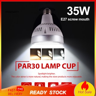 Cheers หลอดไฟสปอตไลท์ E27 35W P30 PAR30 LED สว่างมาก สําหรับบ้าน สตูดิโอ