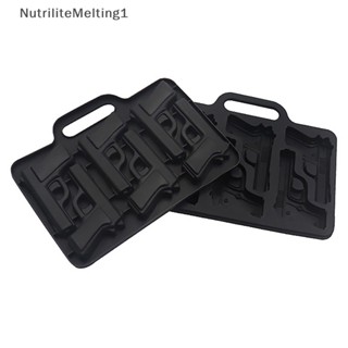 [NutriliteMelting1] ใหม่ แม่พิมพ์ซิลิโคน รูปปืน 3D สําหรับตกแต่งเค้ก สบู่ เบเกอรี่ [TH]