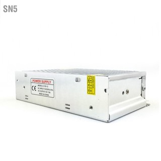 SN5 แหล่งจ่ายไฟสลับ 12V 10A แรงดันไฟฟ้าคงที่ 120W แหล่งจ่ายไฟตรวจสอบความปลอดภัยพร้อมไฟ LED