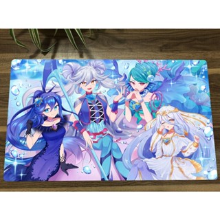 Yugioh Playmat แผ่นรองเมาส์ TCG CCG สําหรับเล่นเกม