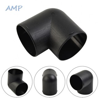 ⚡READYSTOCK⚡Air Duct Elbow Black Easy To Install Outer Diameter 75mm Plastic Reliable