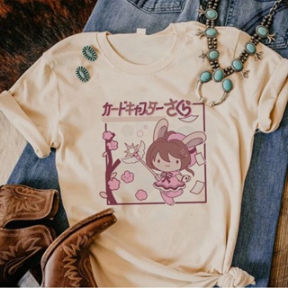 เสื้อยืด พิมพ์ลายการ์ตูนมังงะ Madoka Y2K สไตล์ญี่ปุ่น ฮาราจูกุ สําหรับผู้หญิง