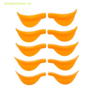 Goldensilver แผ่นซิลิโคนดัดขนตา สําหรับดัดขนตา 5 คู่ ต่อแพ็ค