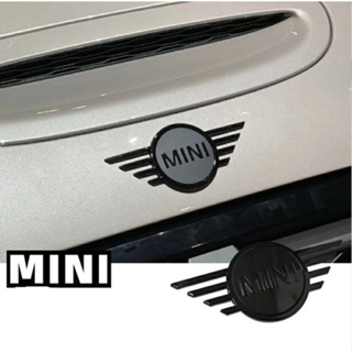 Suitable for MINI cooper hood black car logo CLUBMAN COUNTRYMAN F54 F55 F56 F57 rear black car logo