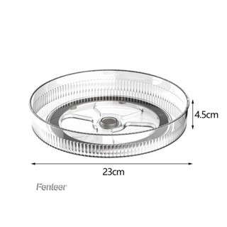 [Fenteer] กล่องเก็บขนมขบเคี้ยว หมุนได้ 360 องศา 23 ซม. สําหรับห้องน้ํา